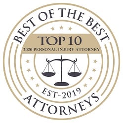 Top 10 Personal Injury Attorneys Badge